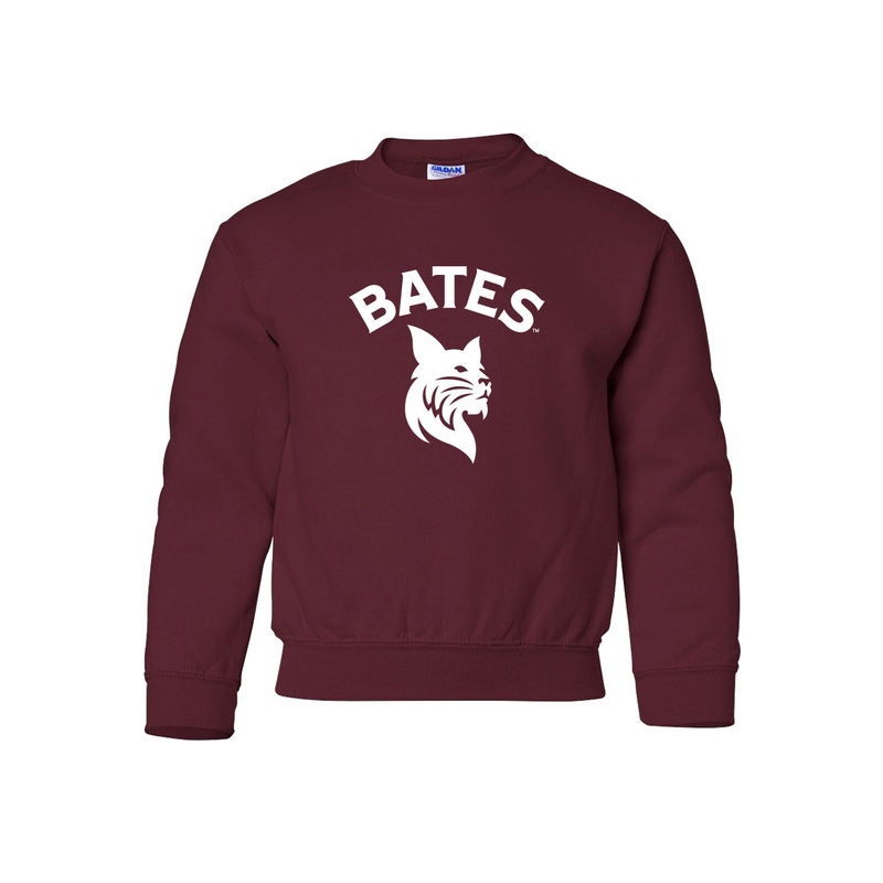Youth Maroon Crewneck Sweatshirt from MSP Eighty8