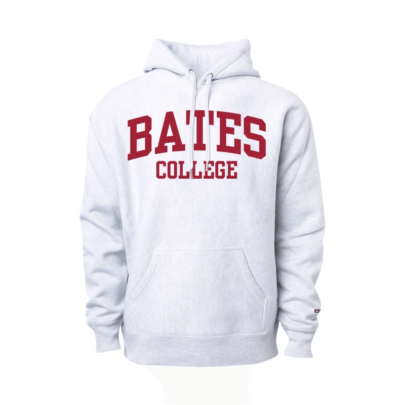 Ash Reverse Weave Hoodie Sweatshirt from MSP Eighty8 - BATES College