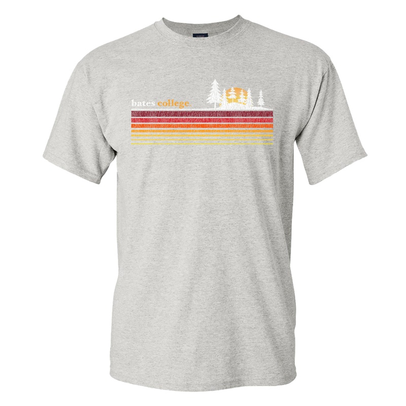 Retro Marble Heather Bates College Tee from MV Sport