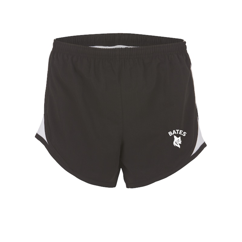 Women's Black & White Sport Short from Boxercraft