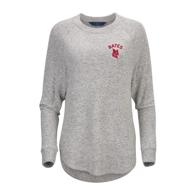 Women's Oxford Heather Cuddle Oversized Crew from Boxercraft