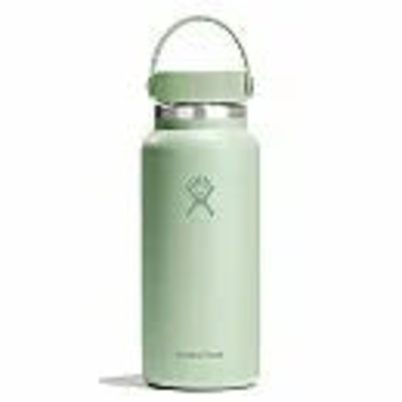 32 oz. Aloe Hydro Flask with Wide Mouth Flex Cap