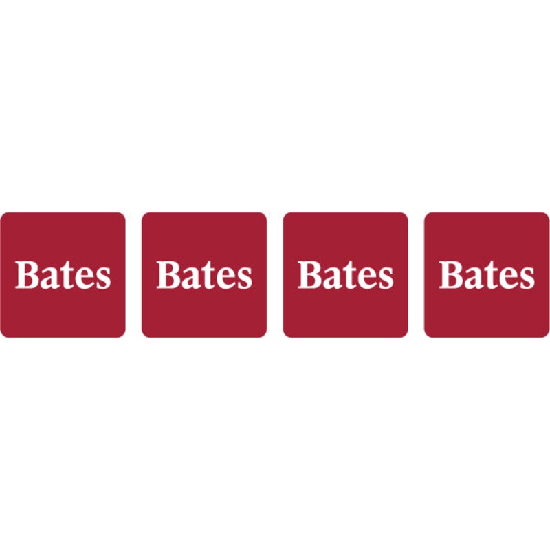 Bates Coasters 4 Pack