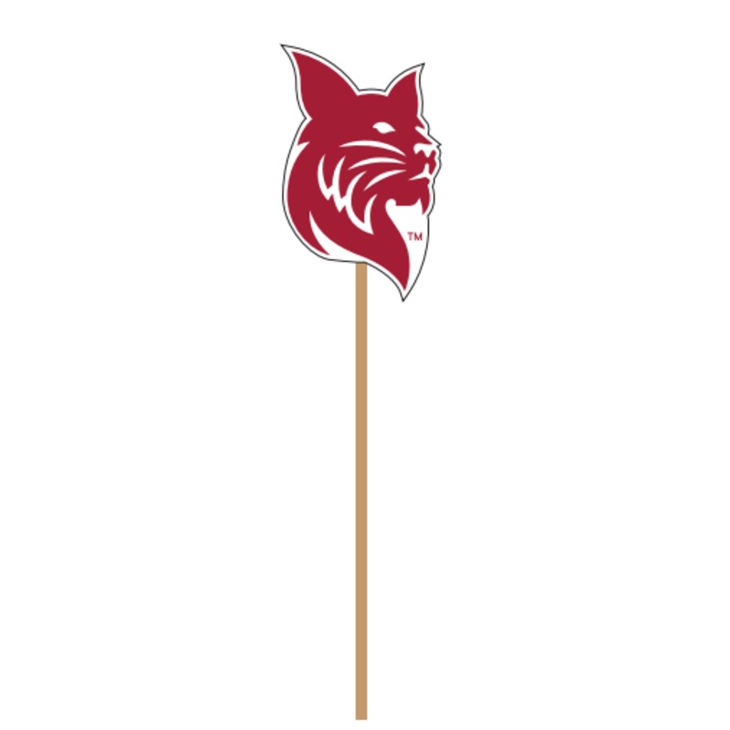 Bobcat Logo on a Stick