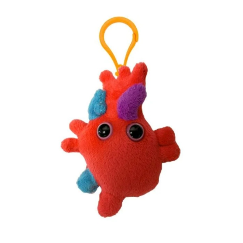 Heart Organ Keychain from Giant Microbes