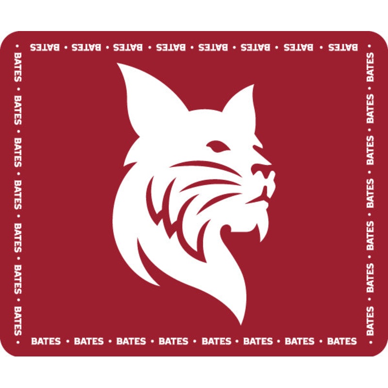 Mousepad, 9.25" x 8" BATES under Bobcat Icon
