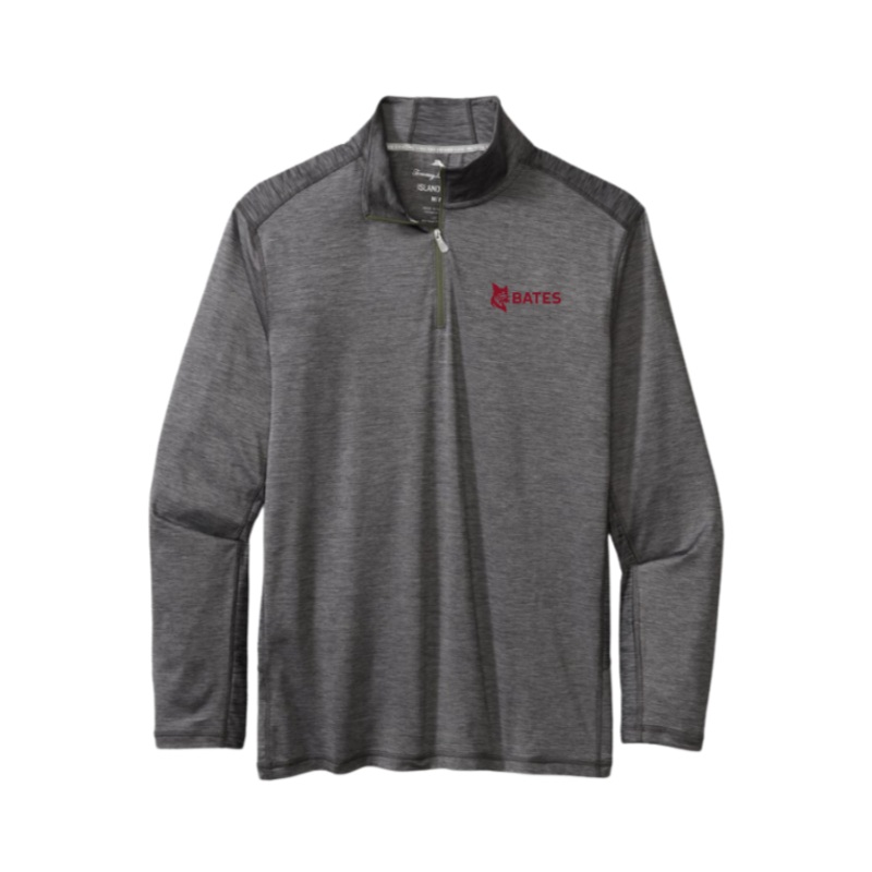 Shadow Grey 1/4 Zip Delray Sport Pullover from Tommy Bahama