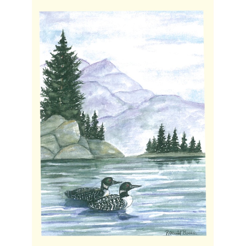 Single Loons Card