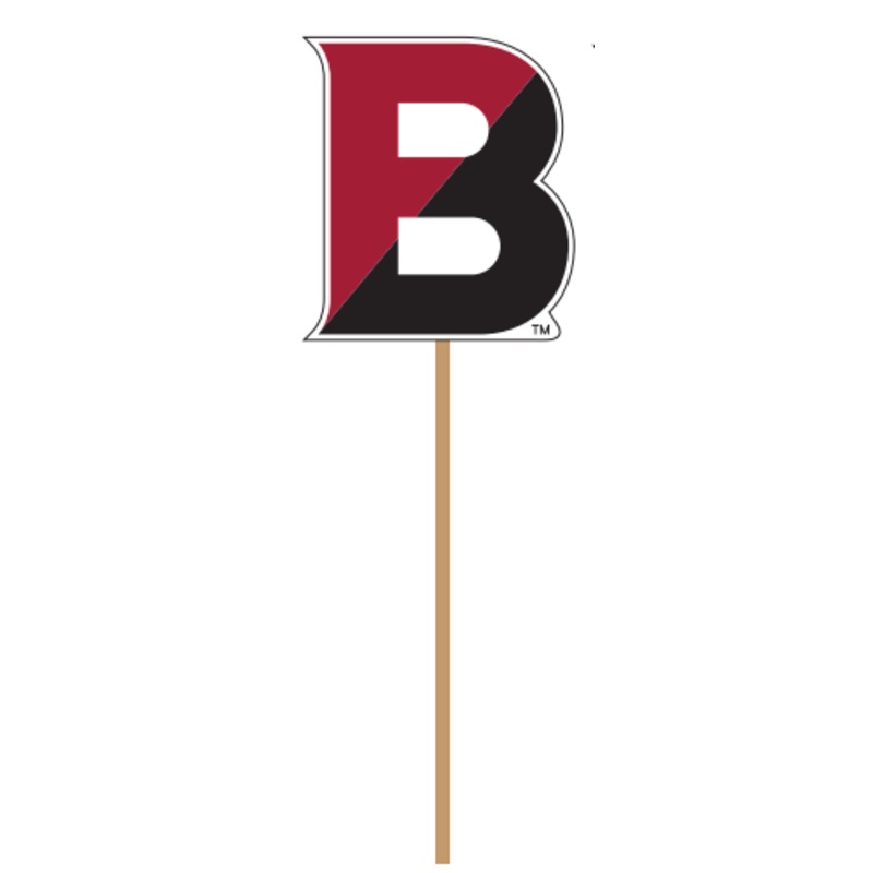 Split B Logo on a Stick
