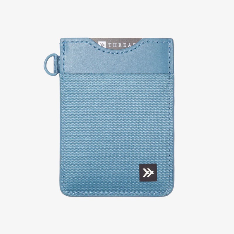 Wallet, Vertical, Surf Blue