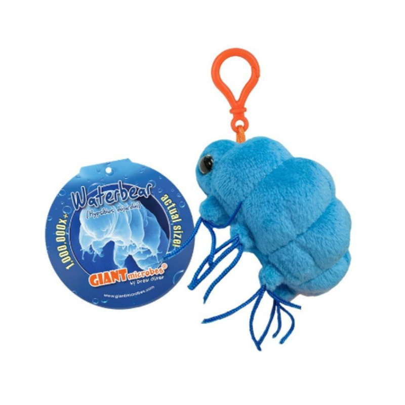 Waterbear Keychain from Giant Microbes