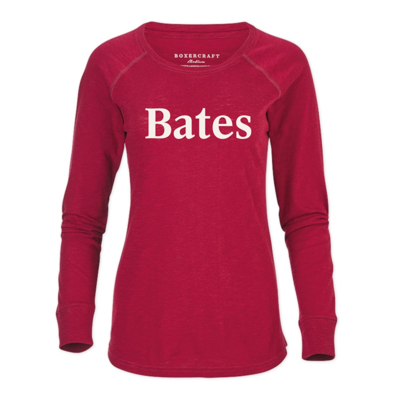 Women's Garnet Long Sleeve Tee from Boxercraft