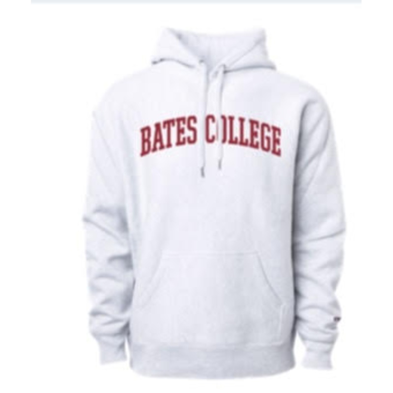 Ash Reverse Weave Hoodie Sweatshirt from MSP Eighty8 - Arched Bates College