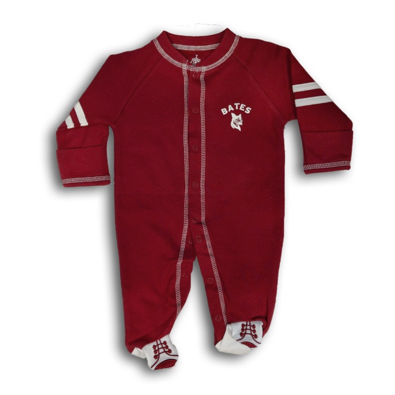 BATES Bobcat Footed Romper Onesie from Creative Knitwear
