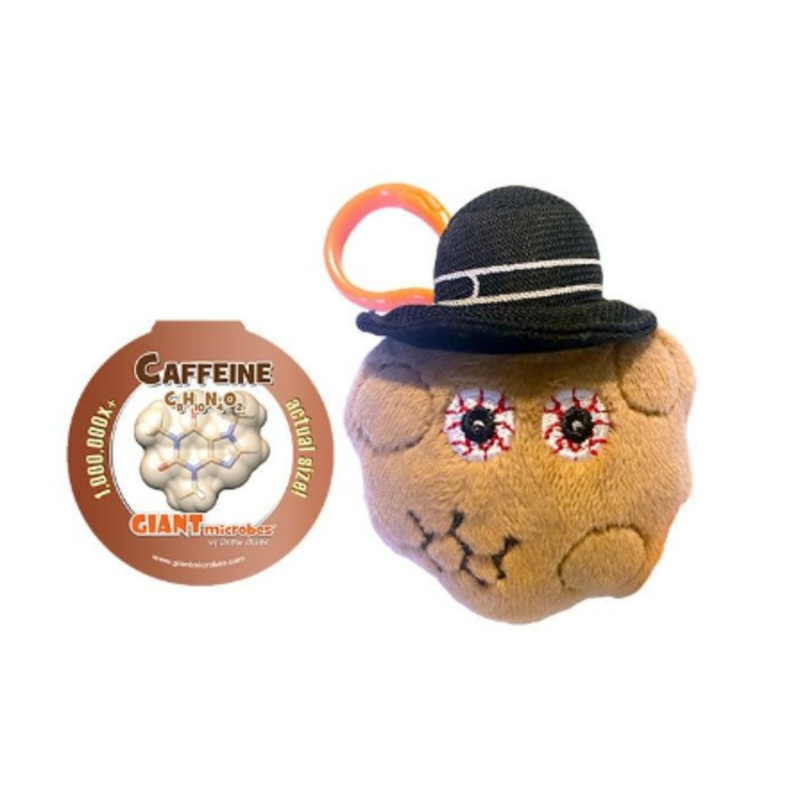 Caffeine Key Chain from Giant Microbes