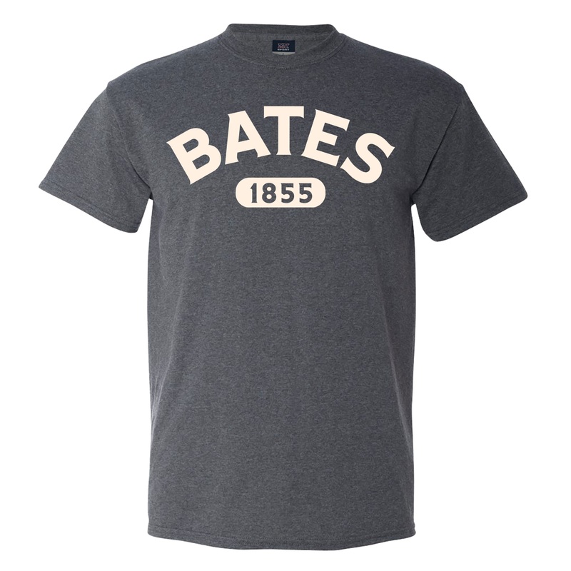 Charcoal Heather BATES 1855 Tee from MV Sport