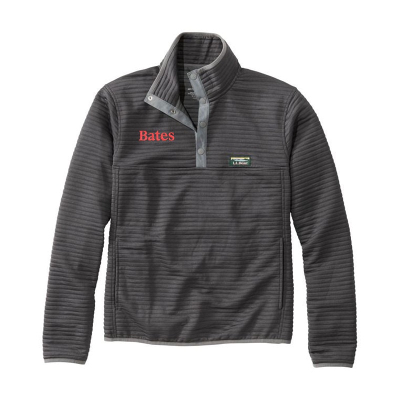 Heather Grey 1/4 Snap Air-Light Pullover from L.L.Bean