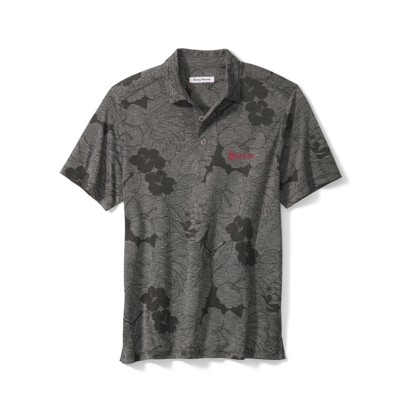 Sport Miramar Blooms Charcoal Polo from Tommy Bahama