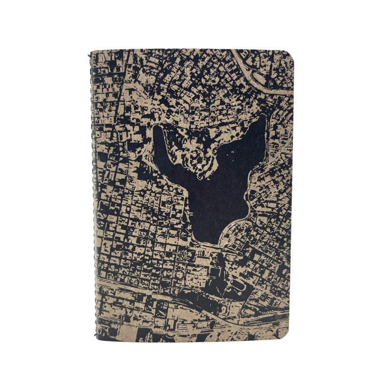 Aerial Map Mini Notebook