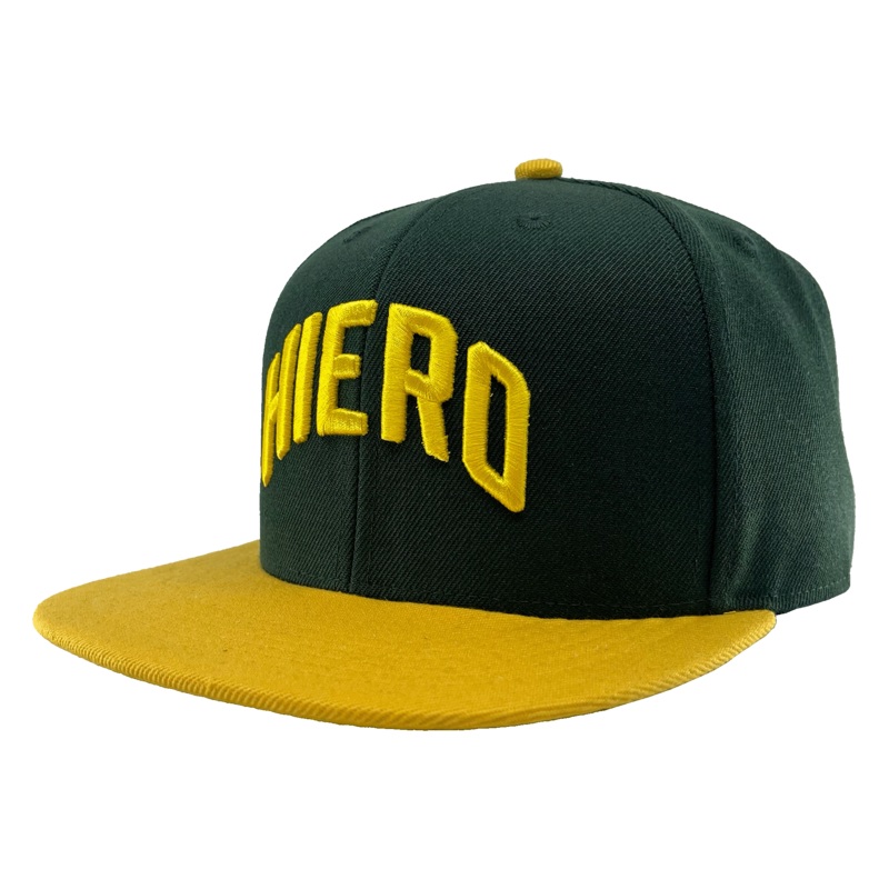 Hiero Arched Text Snapback