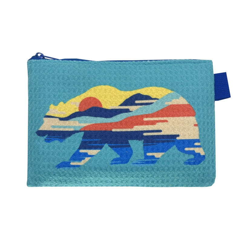 Sunset Bear Pouch