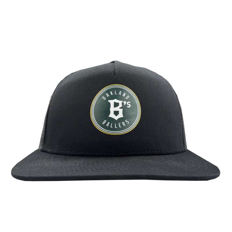 Oakland Ballers Classic Curved Visor Trucker