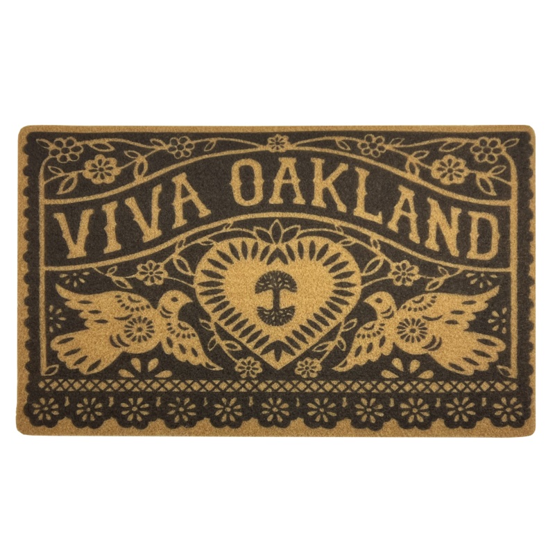 Viva Oakland Door Mat