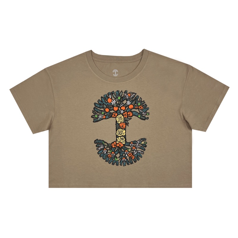 Women's Thriving Tree Crop Tee