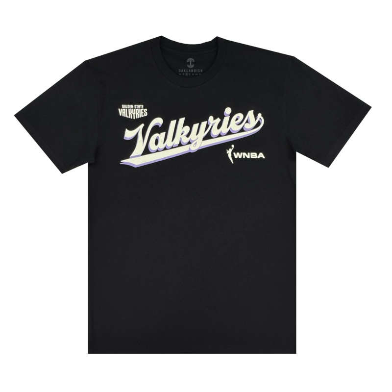 Golden State Valkyries Retro Script Tee