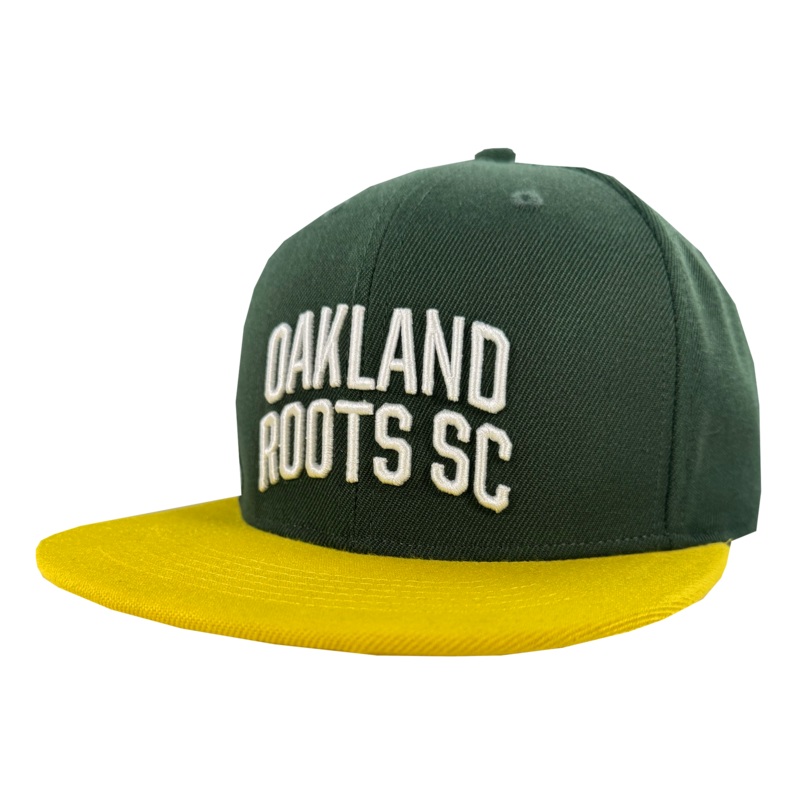 Oakland Roots SC Arch Text Snapback