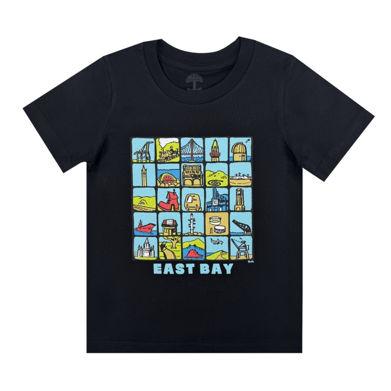 Toddler East Bay Landmark Tee