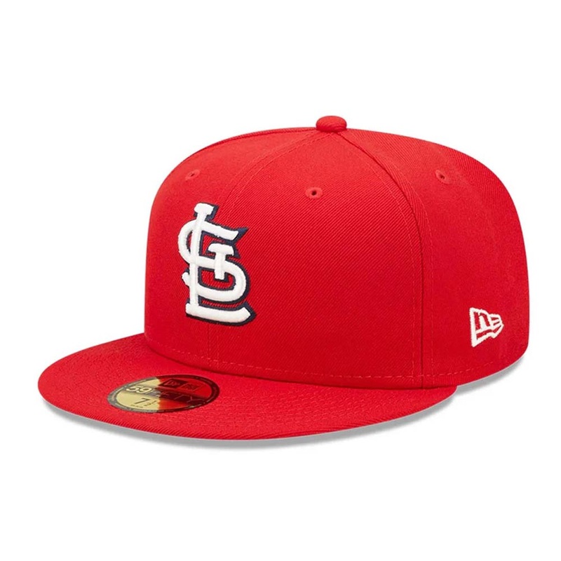 ST. LOUIS CARDINALS AUTHENTIC ON FIELD GAME RED 59FIFTY CAP