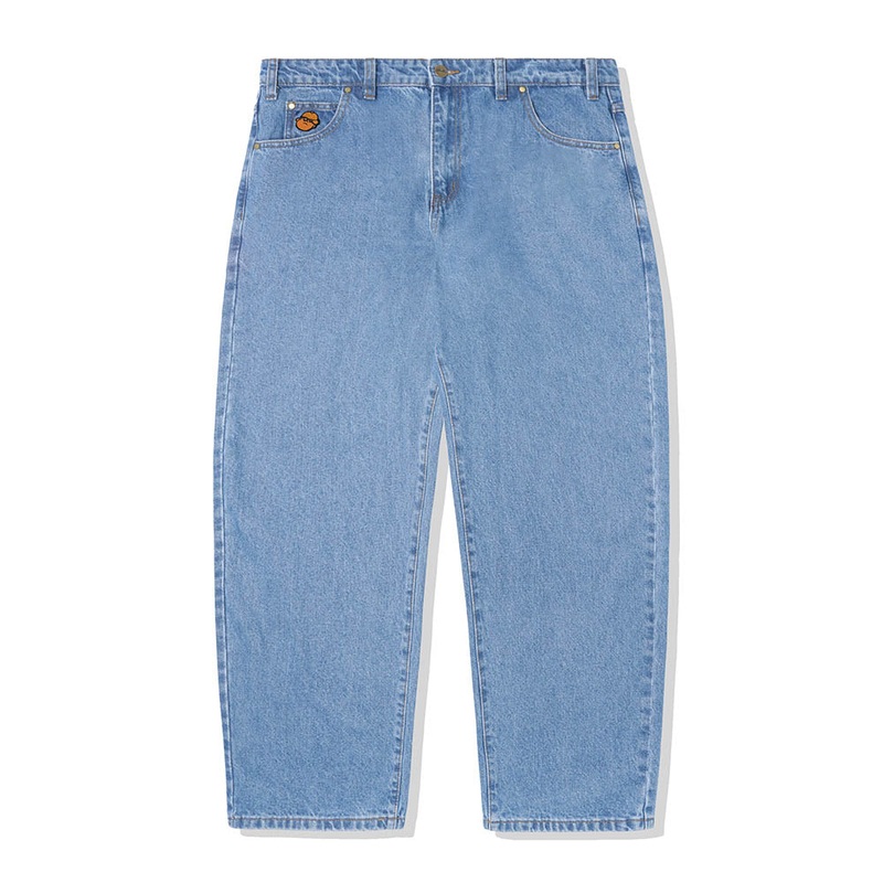 SANTOSUOSSO DENIM JEANS WASHED INDIGO