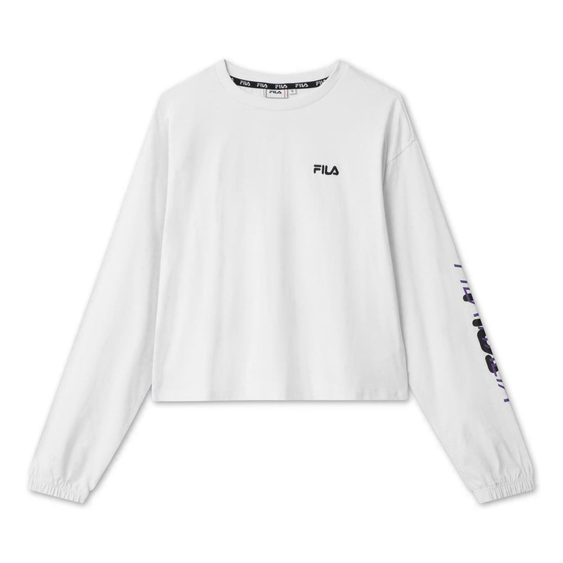 CALANDRA CROPPED LONG SLEEVE SHIRT