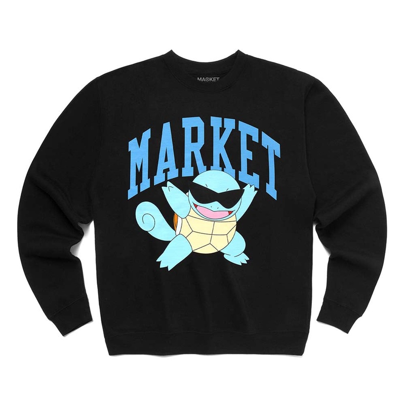 POKEMON SQUIRTLE ARC CHILLIN CREWNECK SWEATSHIRT