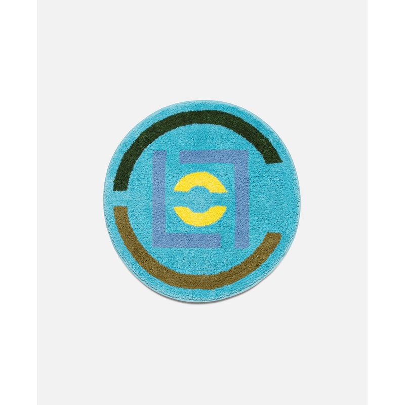 700mm CLOT Logo Rug (Teal)