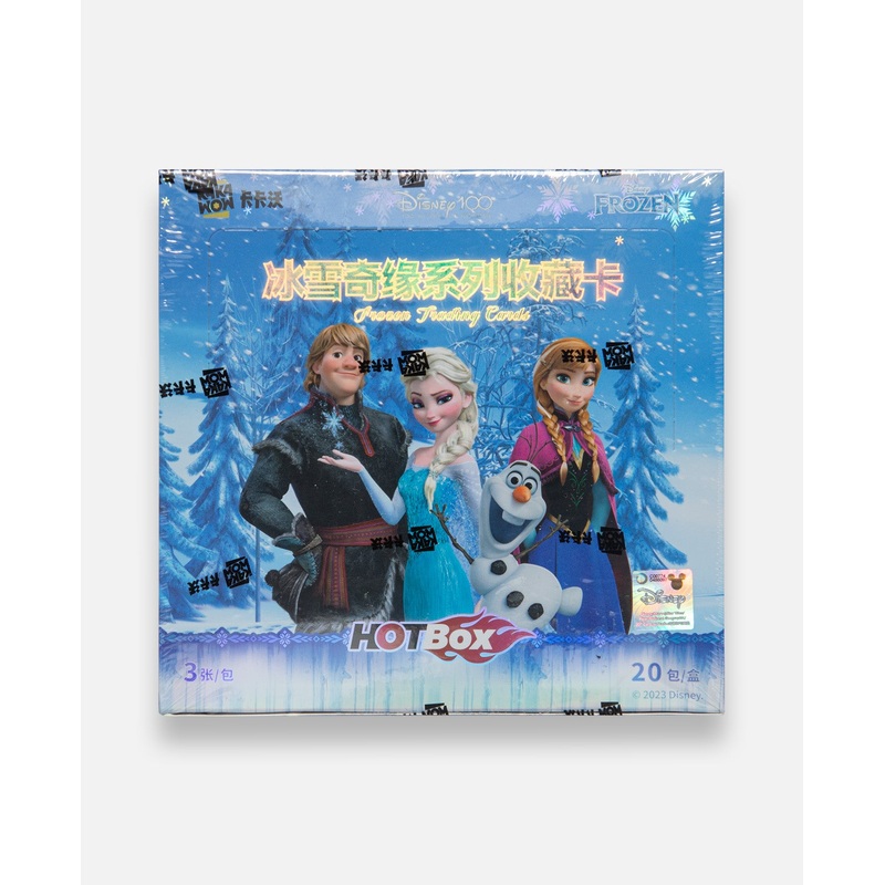 Disney 100 Frozen Trading Cards Hot Box (Sealed)