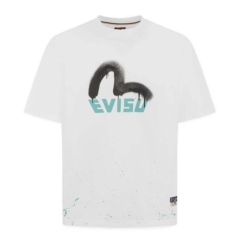 LOGO AND SEAGULL PRINT RELAX FIT T-SHIRT