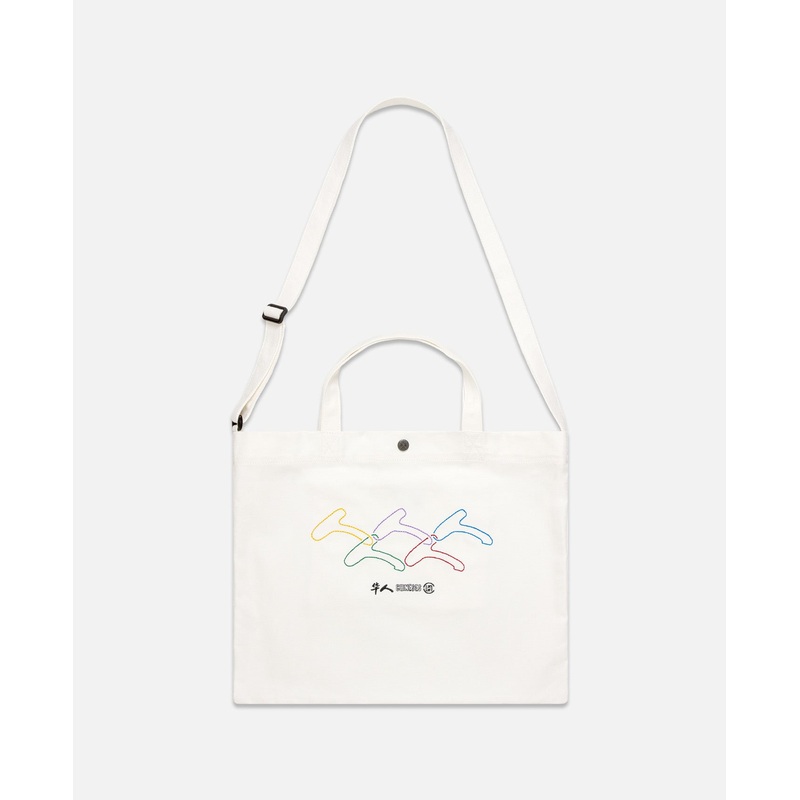 Chineses Rings Tote Bag (White)