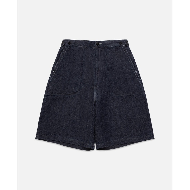 Denim Work Shorts (Navy)