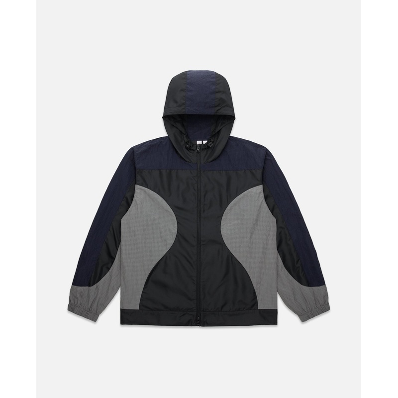 Dissected Zip Up Jacket (Black)
