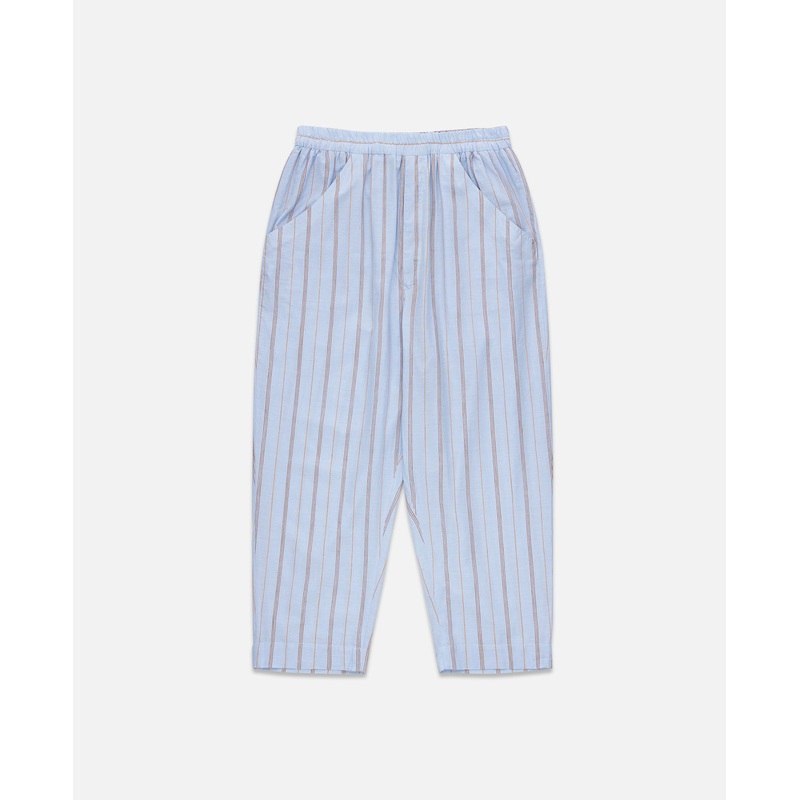 Drawstring Pants (Blue)