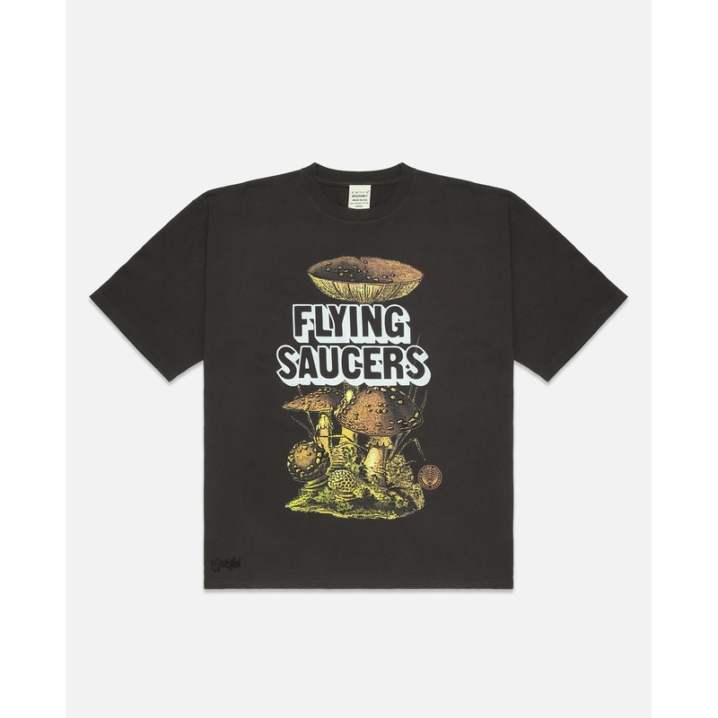 Flying Saucers T-Shirt (Black)