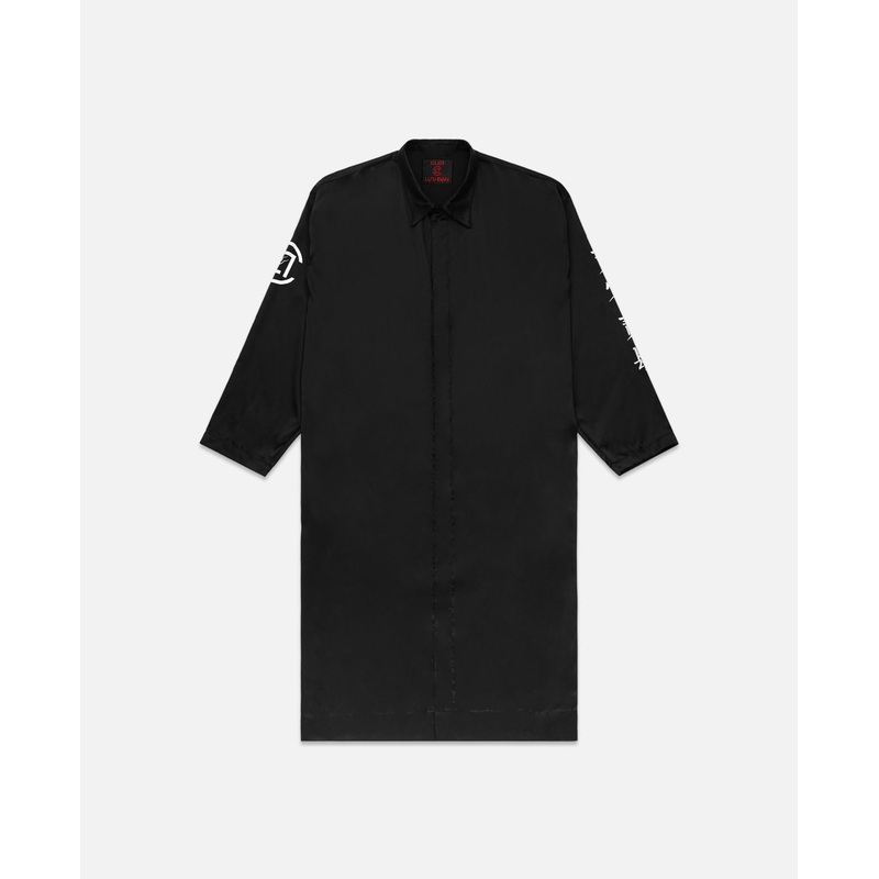 Nylon Shell Coat (Black)