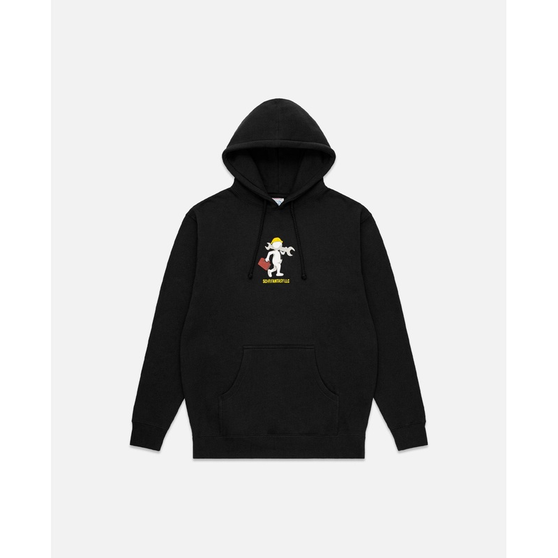 Tech Support Hoodies (Black)