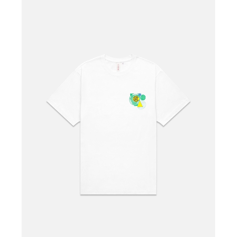 Geometric T-Shirt (White)