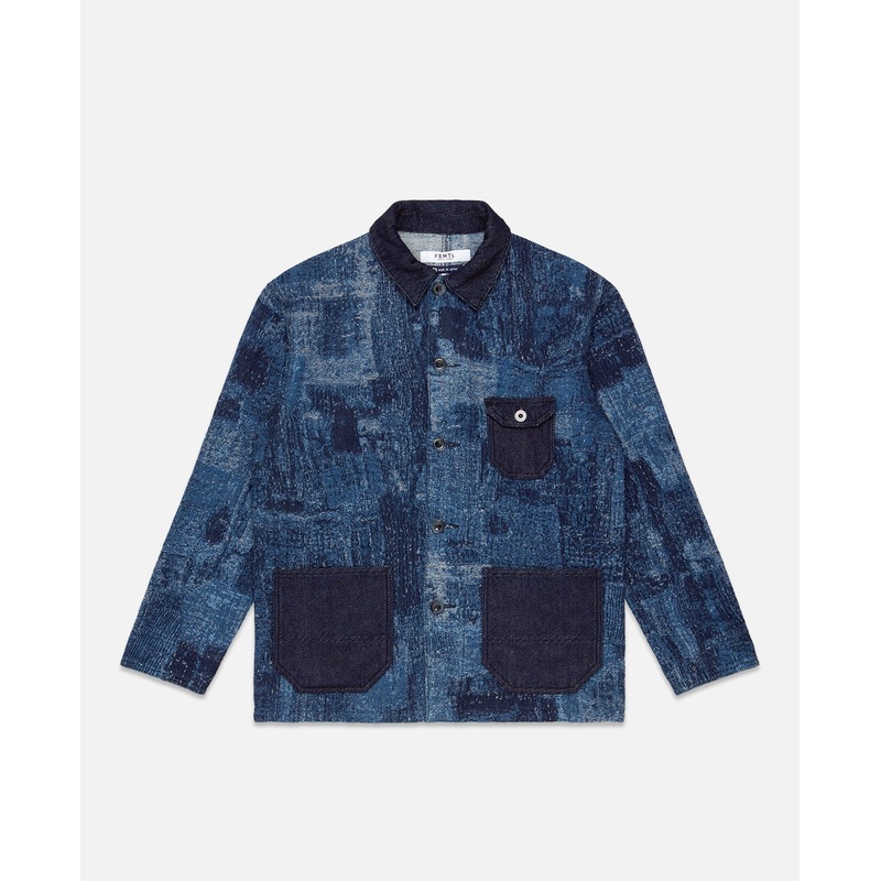 Jacquard Boro Coverall Rinse (Blue)