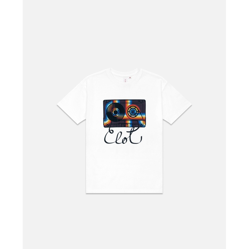 Kids Cassette T-Shirt (White)