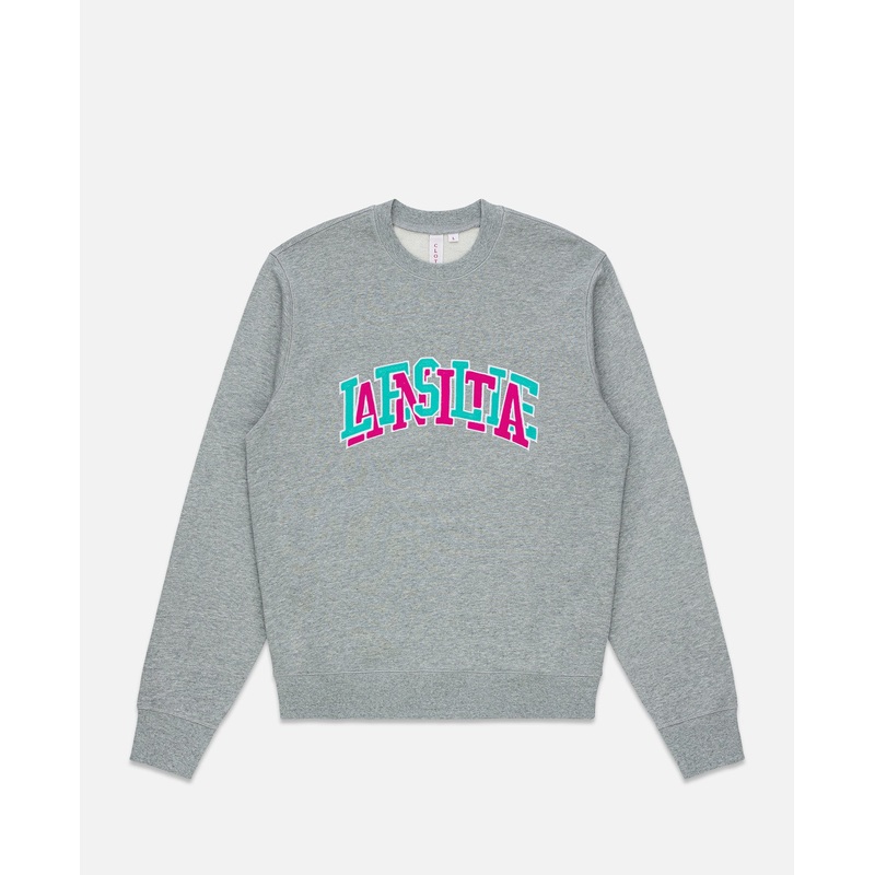 Leslie Anita College Sweatshirt (Grey)