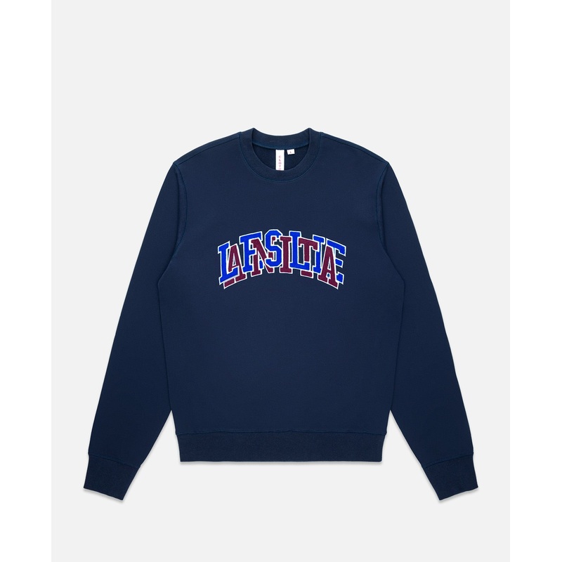 Leslie Anita College Sweatshirt (Navy)